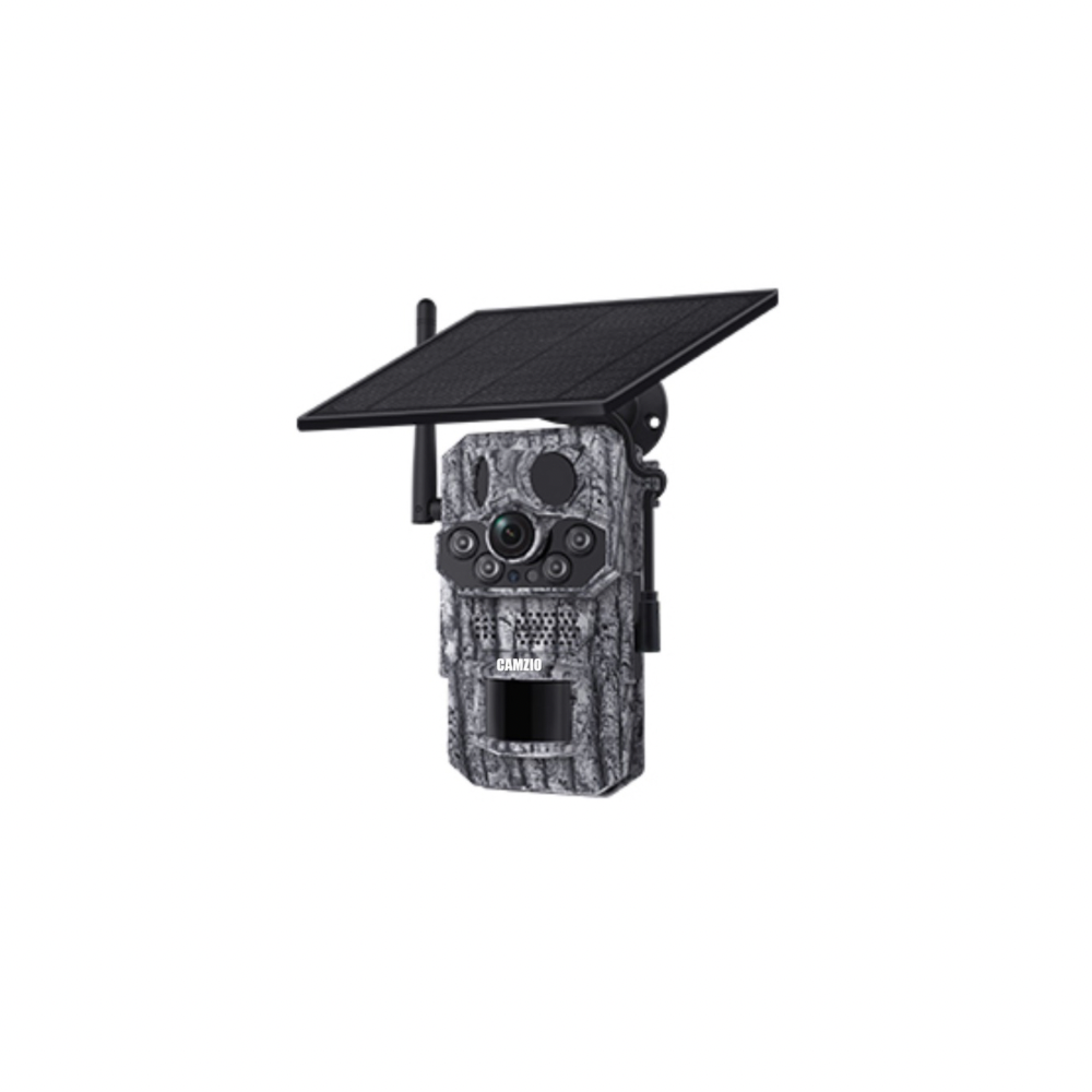 CAMZIO  Grey Camo Solar Trail Camera